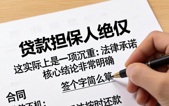 贷款担保人有什么风险，需要承担什么法律责任？