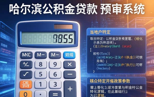哈尔滨公积金贷款怎么贷？2026年最新贷款条件与额度查询