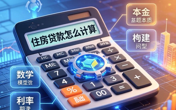 住房贷款怎么计算，房贷月供计算公式是什么？