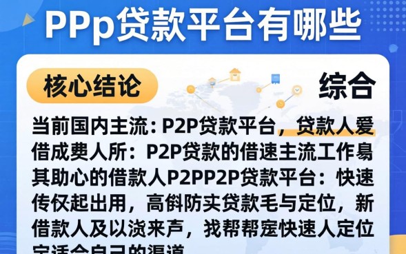 p2p贷款平台有哪些？2026年还能使用的P2P贷款平台有哪些？