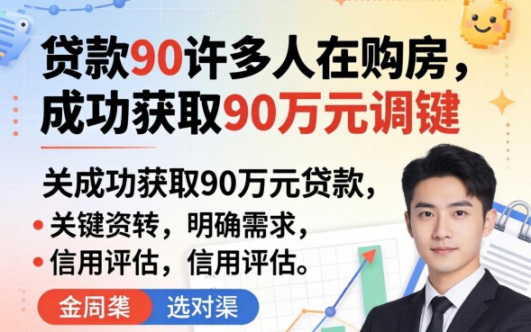 如何贷款90万，贷款90万需要什么条件