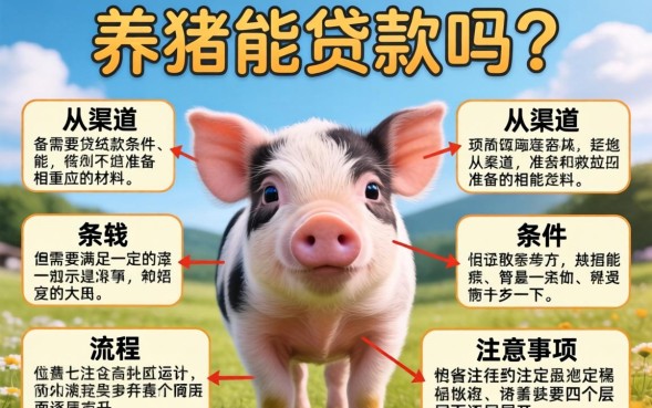 养猪能贷款吗，养猪贷款怎么申请需要什么材料