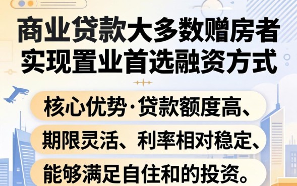 购房商业贷款怎么申请，商业贷款需要什么条件