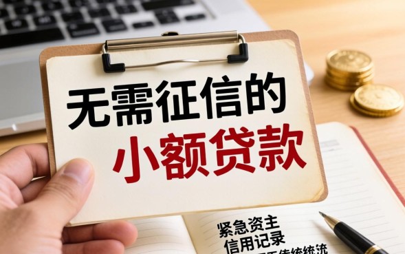 无需征信的小额贷款哪里有？-哪里可以申请