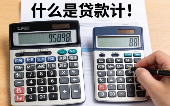 贷款计算器买房计算器怎么用，贷款计算器怎么算