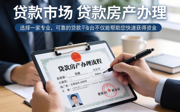 贷款房产证办理流程，贷款买的房子房产证多久能拿到
