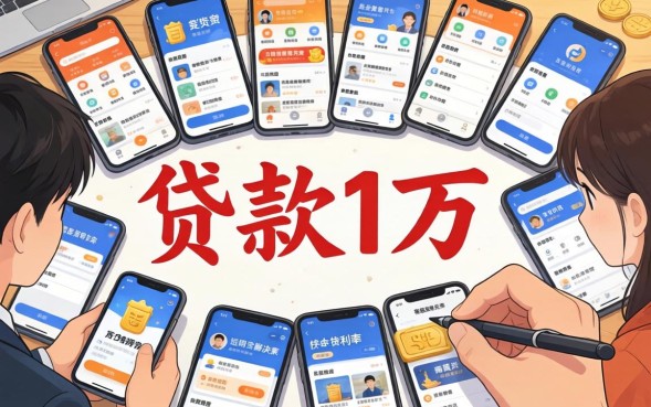 贷款1万怎么贷？正规贷款平台推荐