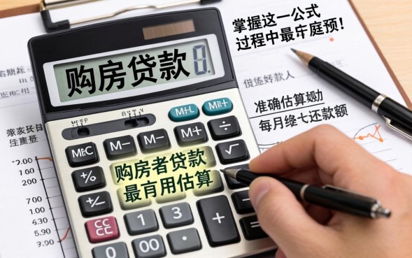 买房贷款计算公式是什么？房贷计算器在线计算