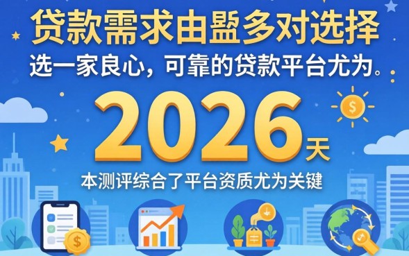 十大良心贷款平台有哪些？哪个靠谱