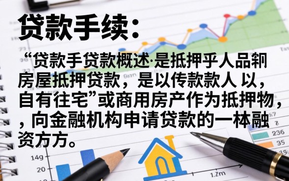 房屋抵押贷款需要什么手续，房屋抵押贷款办理流程步骤