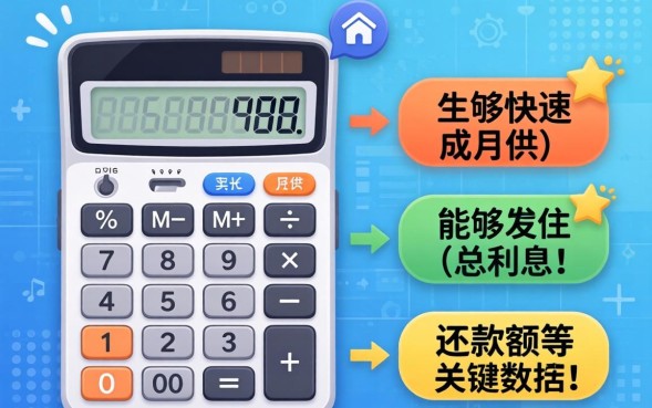 房款贷款计算器怎么使用？房贷计算器在线计算