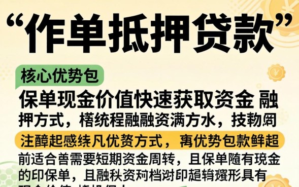 保单抵押贷款能贷多少钱？保单抵押贷款额度利息多少