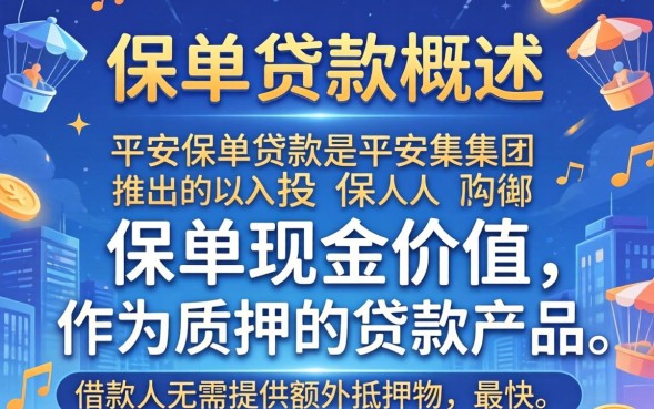 平安保单贷款利息高吗，平安保单贷款利息多少