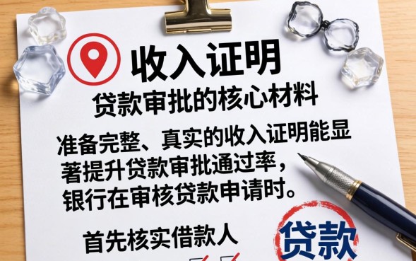 贷款收入证明范本，贷款收入证明模板在哪下载？