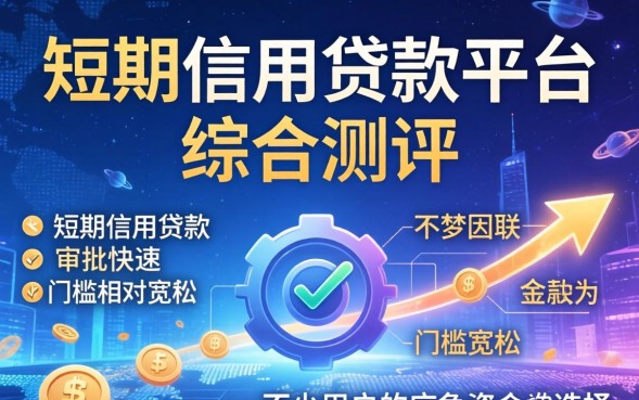 短期信用贷款哪个平台好？，短期信用贷款app哪个靠谱