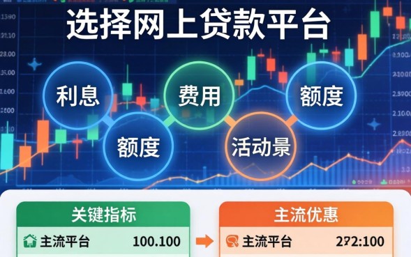 网上贷款哪个利息最低，哪个平台贷款利息最低