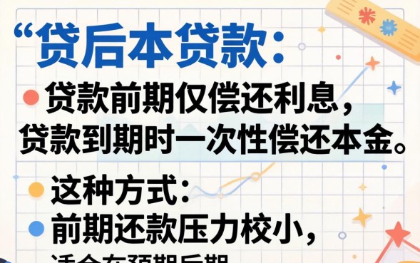 先息后本的贷款是什么？先息后本的贷款靠谱吗