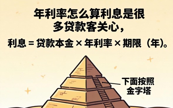 贷款年利率怎么算利息，贷款年利率计算公式是什么