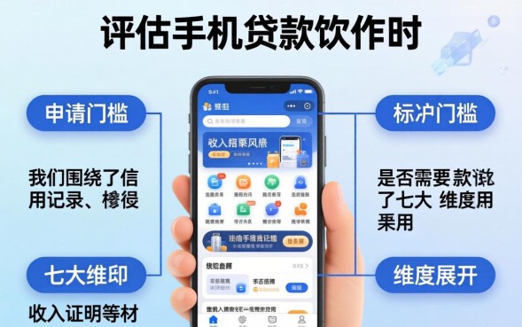 哪种手机贷款软件最好用，哪个平台额度高利息低
