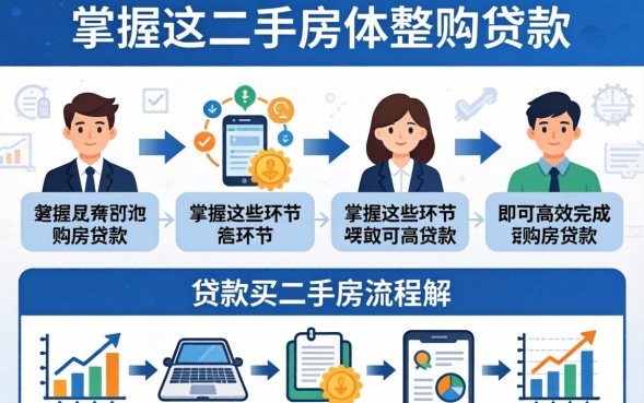 贷款买二手房流程是什么？-二手房贷款流程