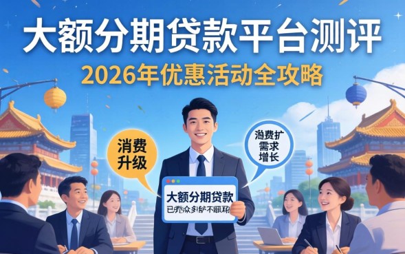 大额分期贷款哪个平台好？额度高吗？利息多少？怎么申请？