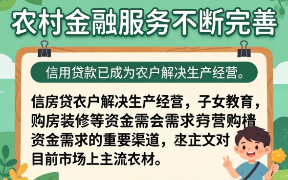 农村信用贷款需要什么条件？，农村信用贷款条件