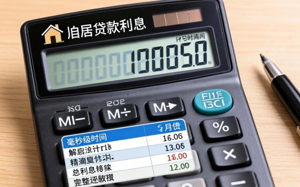 房子贷款利息怎么算？- 房子贷款利息计算器