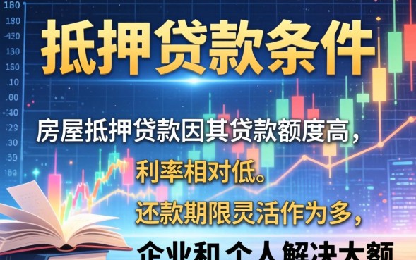 房屋抵押贷款需要什么条件，房屋抵押贷款条件有哪些