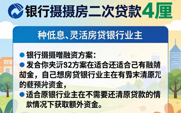 建行按揭房二次贷款4厘可以吗，利率怎么算如何申请