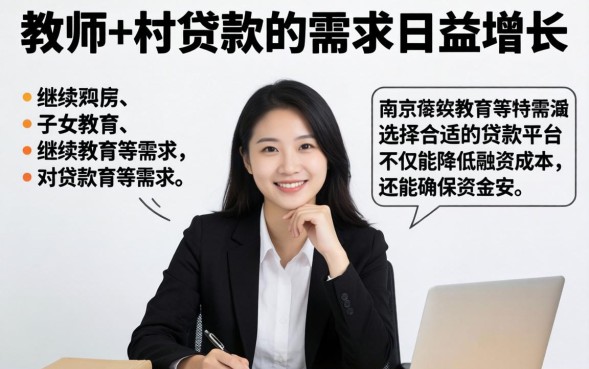 南京教师贷款怎么申请，南京教师贷款条件有哪些
