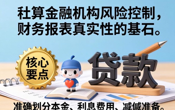 贷款业务核算怎么做？贷款业务核算流程和要点