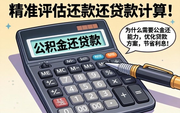 公积金贷款怎么还款最划算？公积金还款计算器在线使用