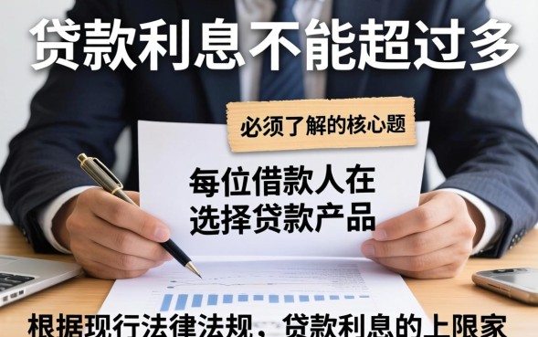 国家规定贷款利息不能超过多少？民间借贷利率上限最新规定