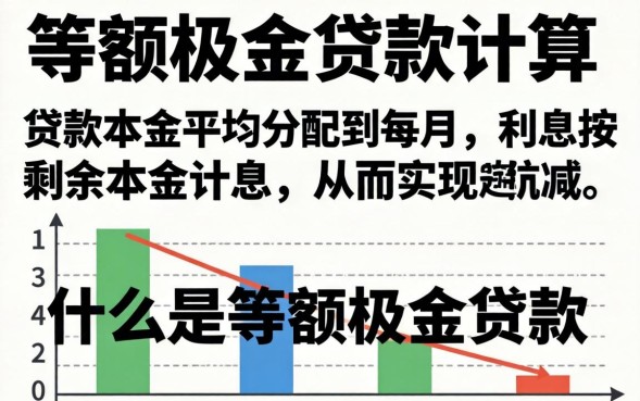 等额本金贷款怎么计算？等额本金计算公式在线计算