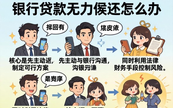 欠银行贷款无力偿还怎么办，欠银行贷款无力偿还最佳处理方法