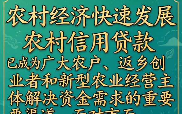 农村信用贷款怎么申请？农村信用贷款需要什么条件