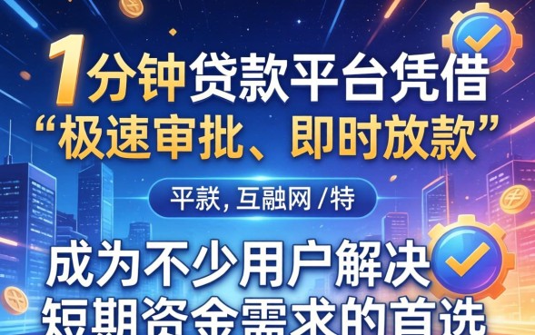 1分钟贷款是真的吗，1分钟贷款秒到账平台