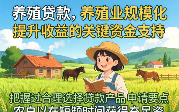 农村养殖贷款怎么申请，农村养殖贷款需要什么条件
