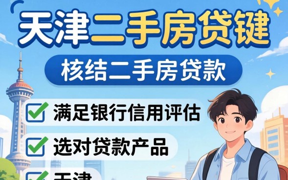 天津二手房贷款能贷多少年？2026年二手房贷款年限规定