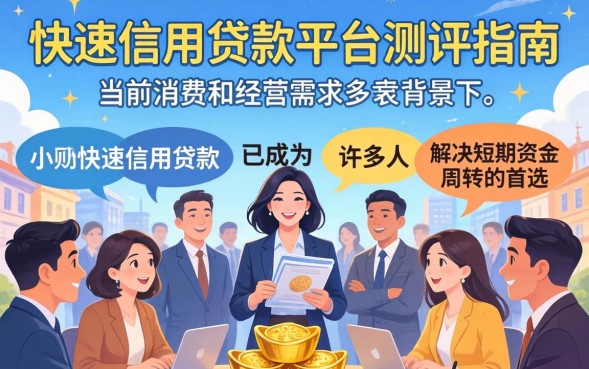 小额快速信用贷款哪个平台好，试试这5个通过率高的贷款app