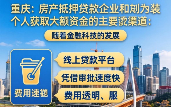 重庆房产抵押贷款哪家银行好，重庆房产抵押贷款哪个银行利率低
